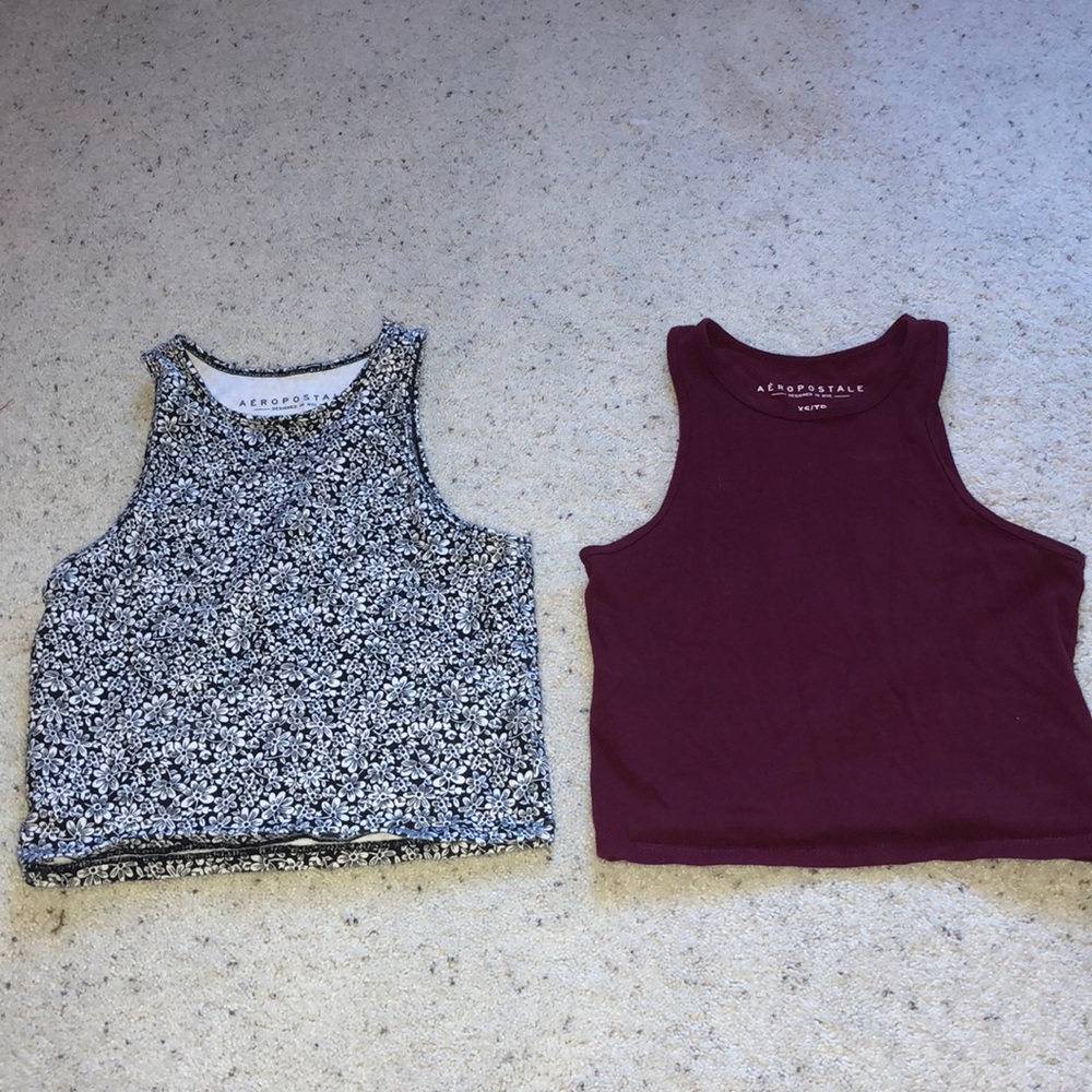 Racerback Crop Tops